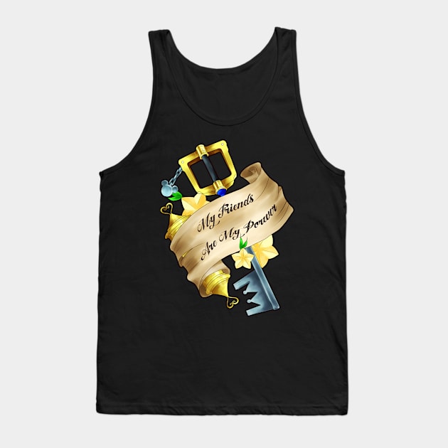 my friends are my power Tank Top by shadowfallen